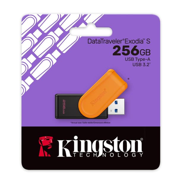 256GB Kingston Exodia USB 3.2 USB-nøgle Pendrive