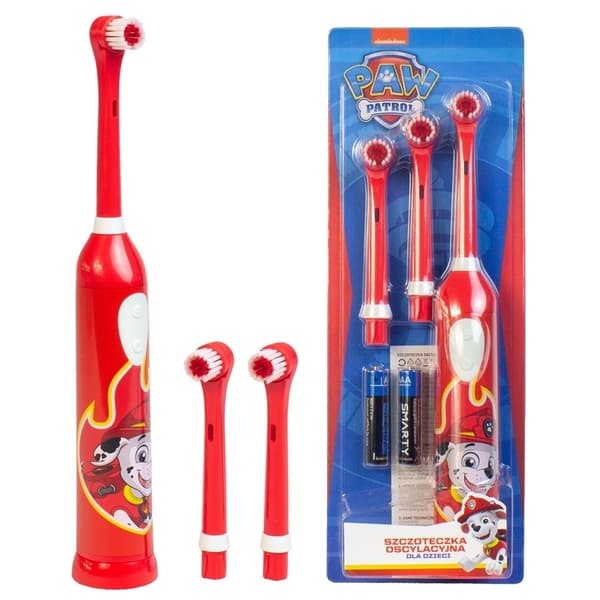 Paw Patrol Oscillerende Børnetandbørste - Rød