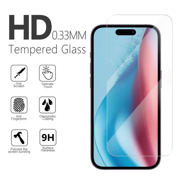 Samsung Galaxy S26 Ultra - Premium fingeravtrycks kompatibelt härdat glas