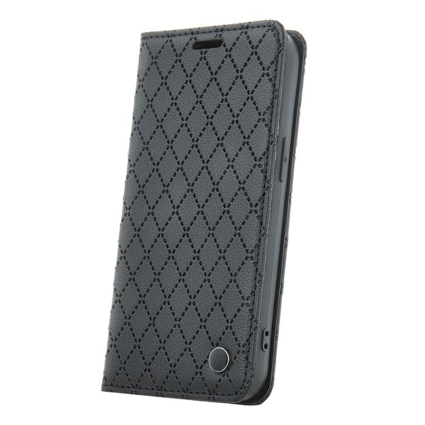 iPhone 16 Plus - Smart Caro Mobiililompakko Musta
