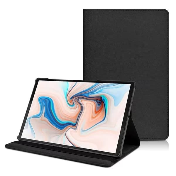 Etui til Samsung Galaxy Tab A9 / Tab A11 - Etui 360° Roterbart - Sort
