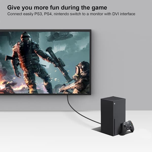 BENFEI DVI til HDMI-adapter tovejs Full HD 1080P – 2-pak sort