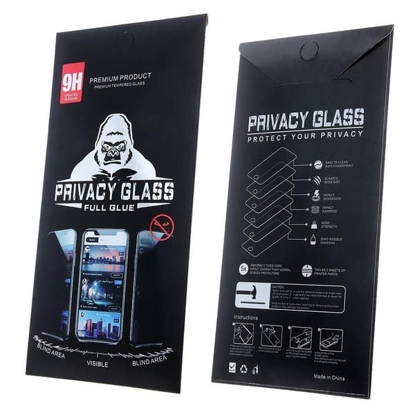 Samsung Galaxy S26 Plus - Privacy Helskärm Härdat Glas