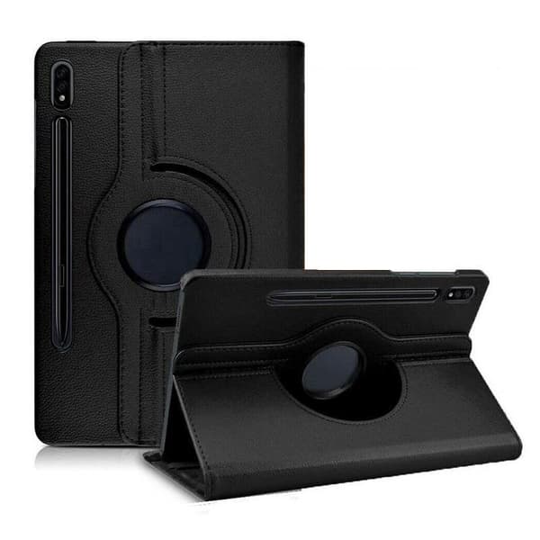 Etui til Samsung Galaxy Tab S11 Ultra - Etui 360° Roterbart Sort