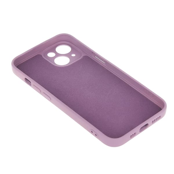 iPhone 15 Pro - Finger Grip Cover Mat med Ringholder & Stativ - Lilla