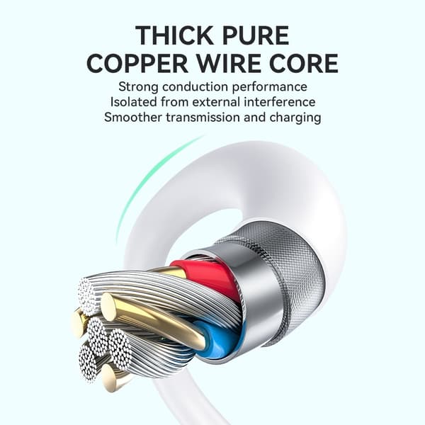 27W iPhone Hurtigopladning USB-C til Lightning Kabel Dataoverførsel 480Mbps