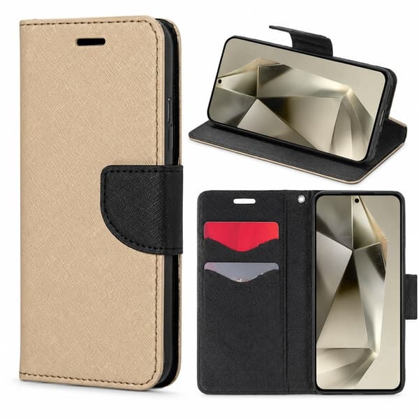 Mobilpung til Samsung Galaxy S20 FE 4G/5G Smart Fancy Guld/Sort
