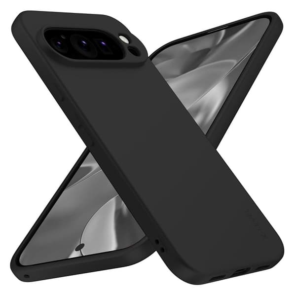 Google Pixel 10 / Pixel 10 Pro - Mat TPU Blødt Cover - Sort