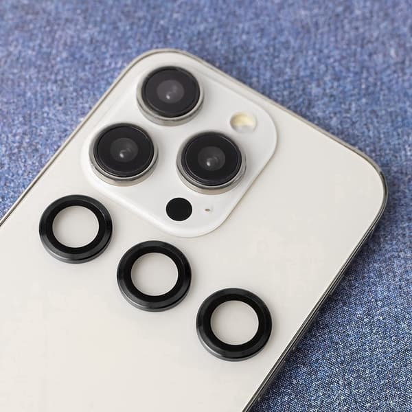 3-Pack - iPhone 16 Pro - 9H kameraskyddsglas