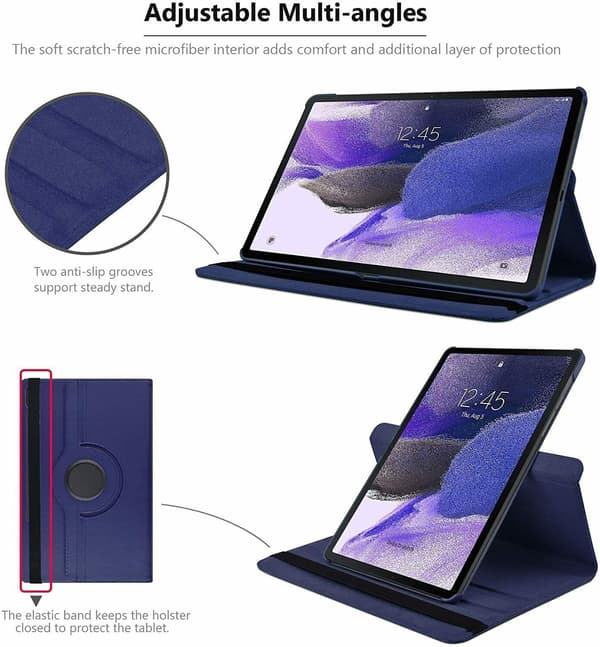 Samsung Galaxy Tab S7 Plus / S7 FE 12.4\" - Etui 360° Roterbart