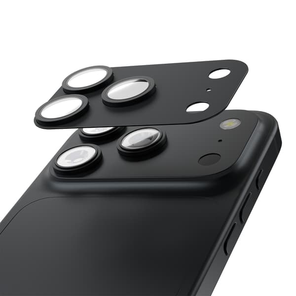 iPhone 18 Pro / 18 Pro Max – Etteri Full Kamerabeskyttelse 9H – Dark Grey