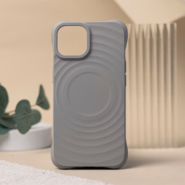 iPhone 11 - MagSafe kompatibel Circle Mag Cover Grå