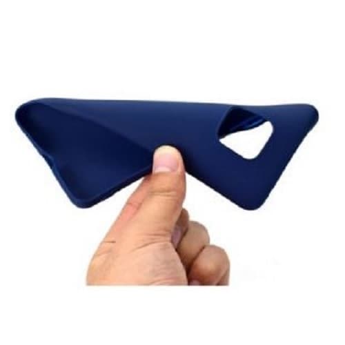 iPhone 17 Pro - Mat TPU Blødt Cover - Mørkeblå