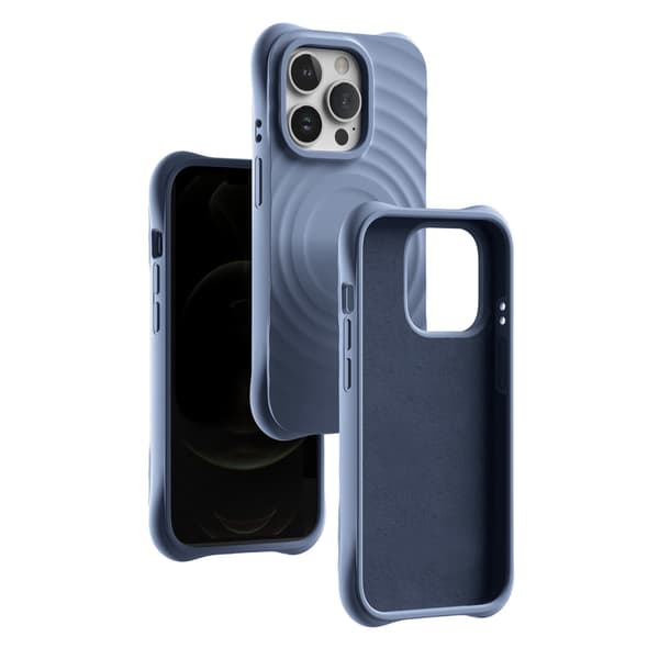 iPhone 12 / iPhone 12 Pro - MagSafe kompatibel Circle Mag Cover Blå