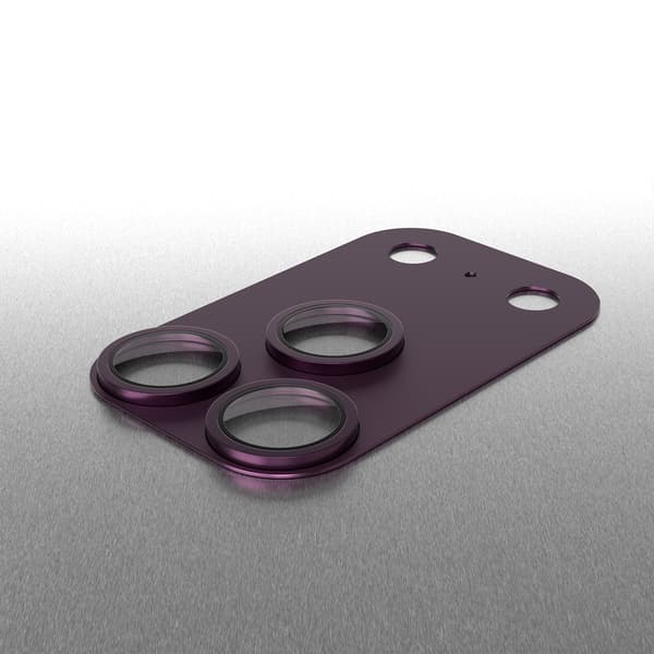 iPhone 18 Pro / 18 Pro Max – Etteri Full Kameraskydd 9H – Dark Cherry