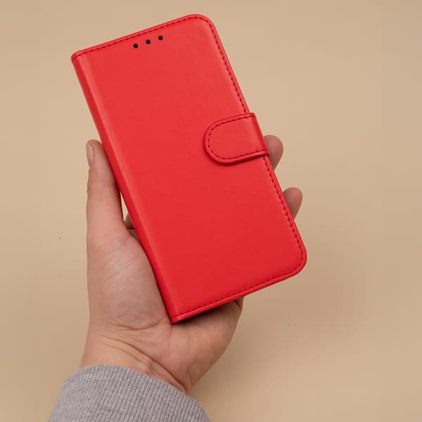 Samsung Galaxy S26 Plus - Smart Classic -mobiililompakko, punainen