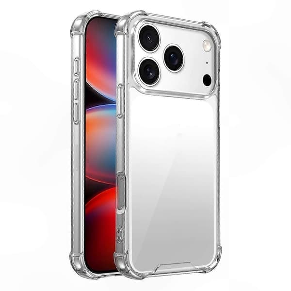 iPhone 18 Pro - Bumper Ekstra Stødsikkert Slankt Blødt Cover