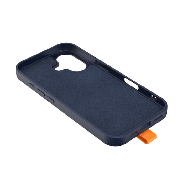 Loop Thin Mag cover til iPhone 17 Air - MagSafe med fingerholder Mørkeblå
