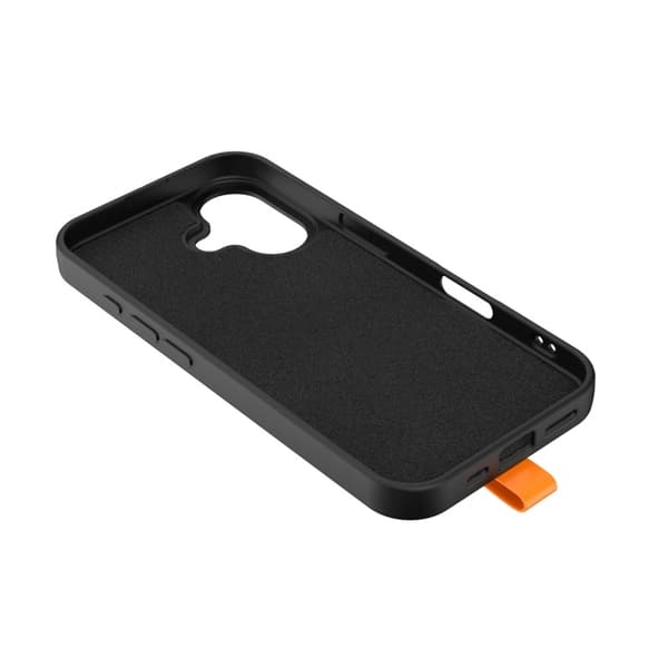 iPhone 17 Pro Max - Loop Thin Mag MagSafe skal med fingerhållare Svart