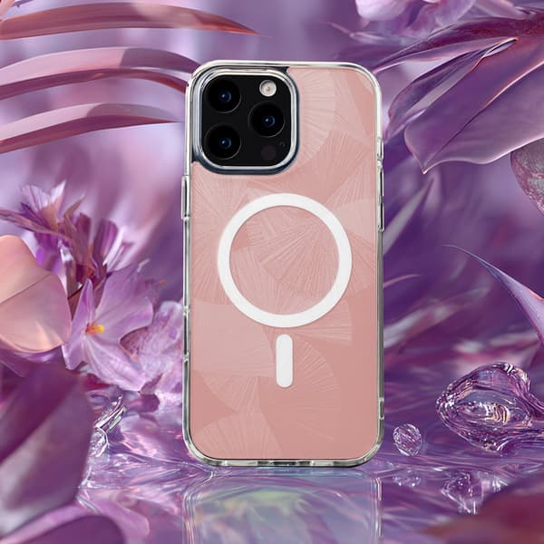 iPhone 16 Pro Max - MagSafe Flash Mag -kuori - Pinkki
