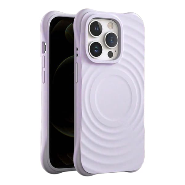 iPhone 14 Pro - MagSafe kompatibel Circle Mag Cover Lyslilla