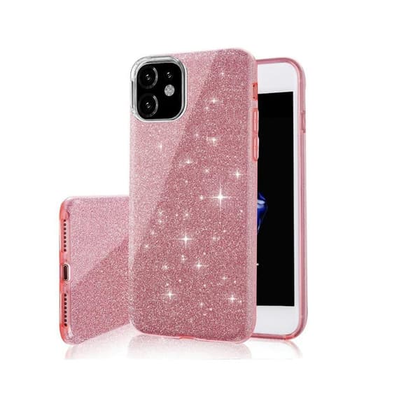 iPhone 11 - 3in1 Glitter Elegant Pehmeä Kuori