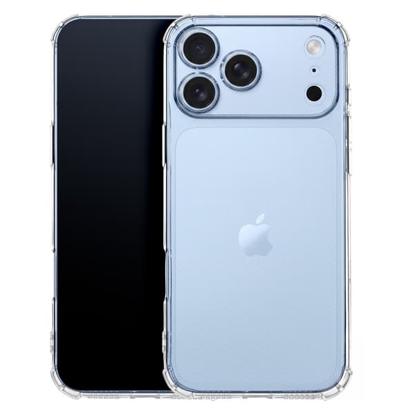 iPhone 18 Pro Max / iPhone 17 Pro Max - Bumper Ekstra Stødsikkert Slankt Blødt Cover