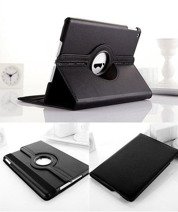 iPad Air 2 - Etui Roterbar 360° - Sort
