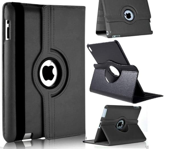 iPad Air 2 - Etui Roterbar 360° - Sort