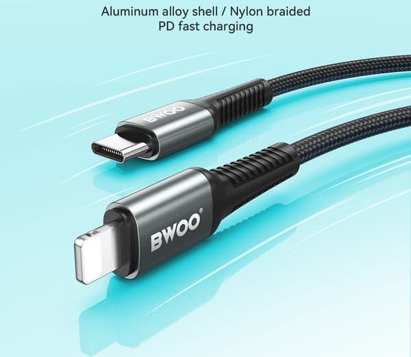 3M Hurtigopladning 30W kabel til iPhone 11/12/13/14 USB-C til Lightning