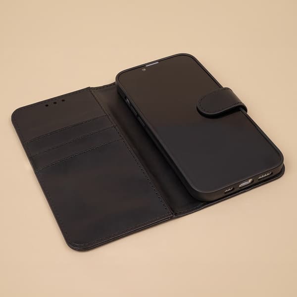 Motorola Moto E22i / E22 - Smart Classic Mobiililompakko Musta
