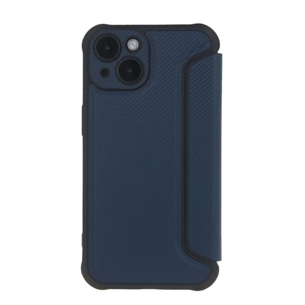 Samsung S23 FE - Smart Carbon Mobilplånbok Marinblå