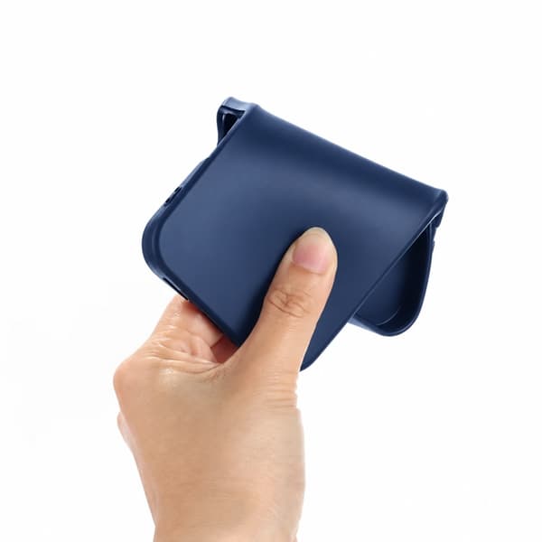 Xiaomi 17 Pro - Mat TPU Blødt Cover - Mørkeblå