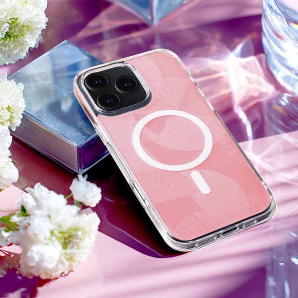 iPhone 16 Pro Max - MagSafe Flash Mag -kuori - Pinkki