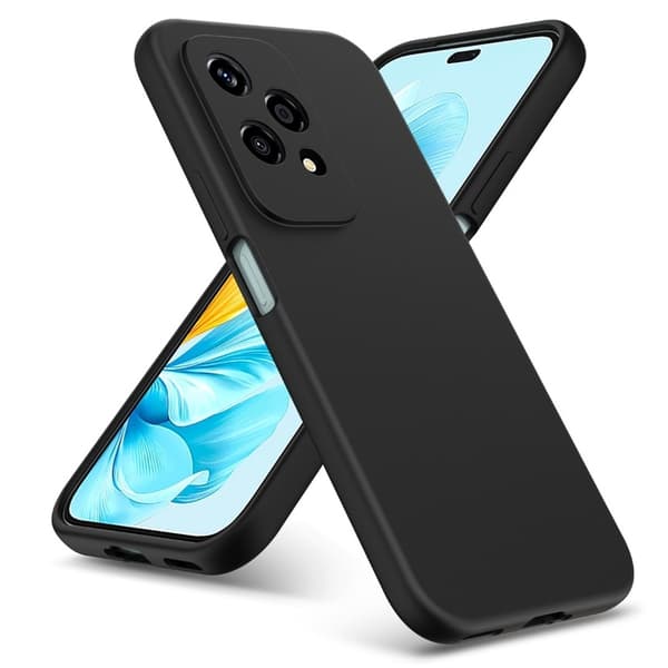 Honor 200 Lite 5G - Mat TPU Blødt Cover - Sort