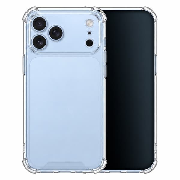 iPhone 18 Pro / iPhone 17 Pro - Bumper Ekstra Stødsikkert Slankt Blødt Cover
