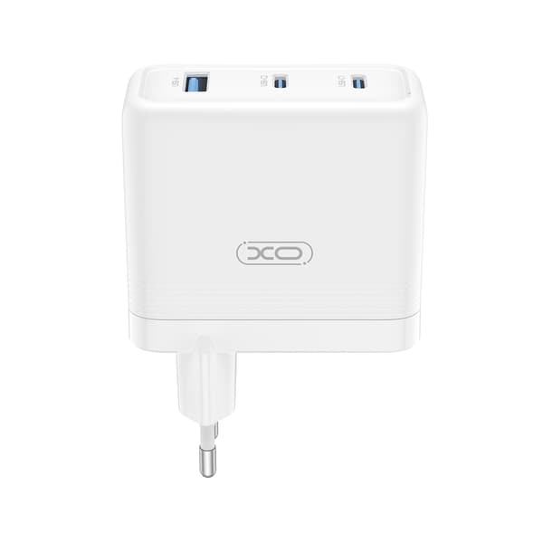 100W Hurtigoplader PD 2XUSB-C / USB til Mobiltelefon, Tablet og Bærbar Computer