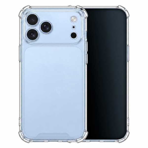 iPhone 18 Pro Max / iPhone 17 Pro Max - Bumper Ekstra Stødsikkert Slankt Blødt Cover