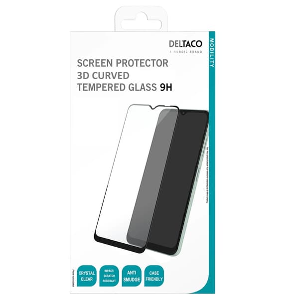 Huawei P30 Pro - Deltaco Curved 9H Härdat Glas – 3D Full Coverage