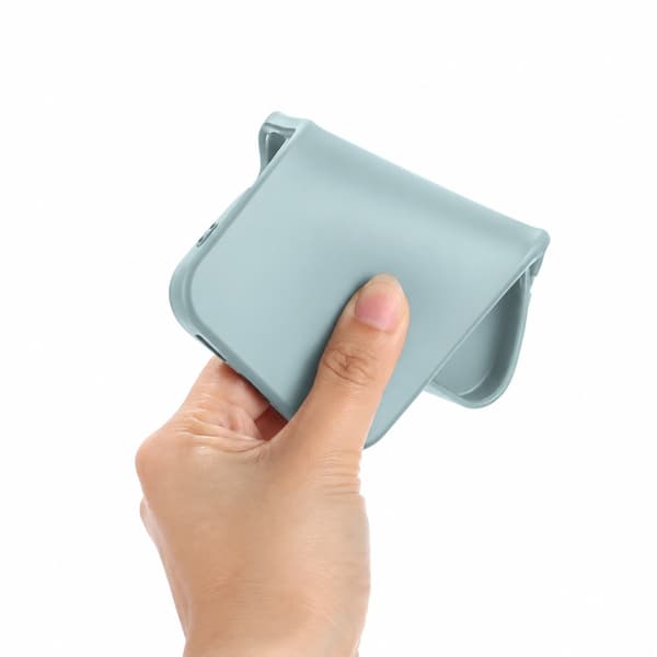 iPhone 18 Pro / iPhone 17 Pro - Silicon Matt TPU Mjuk Skal - Silver