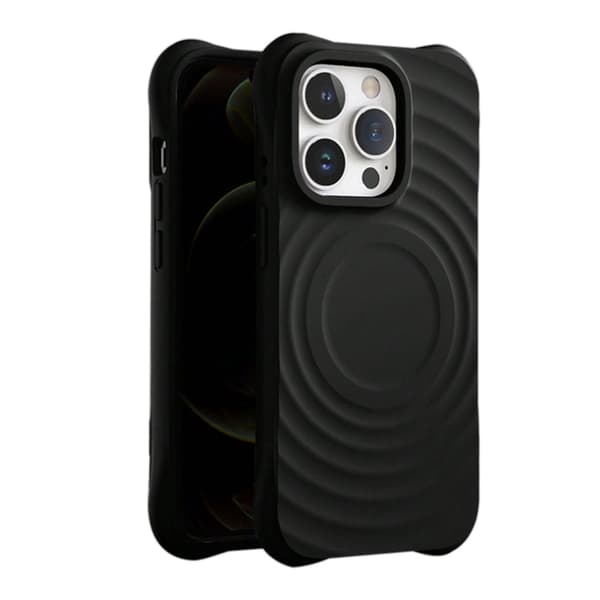 iPhone 13 Pro - MagSafe kompatibel Circle Mag Cover Sort