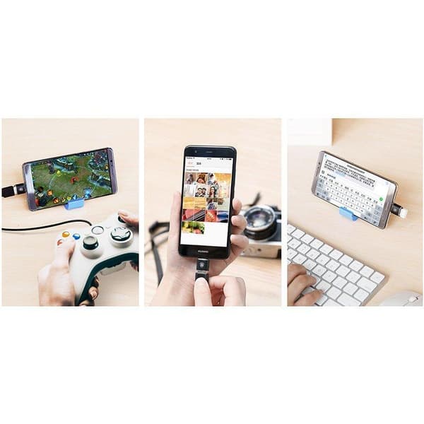 Maxlife USB 3.0 til USB-C Adapter OTG – Hurtig Dataoverførsel & Opladning 2A
