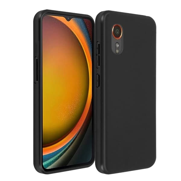 Matte Cover til Samsung Galaxy XCover 7 TPU Blød Sort