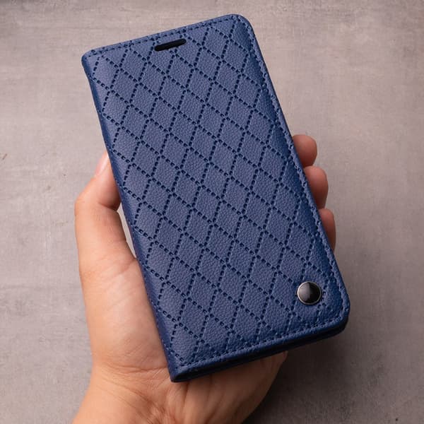 iPhone 16 Plus - Smart Caro Mobilpung Marineblå