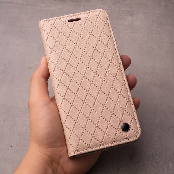 iPhone 16 Plus - Smart Caro Mobilpung beige