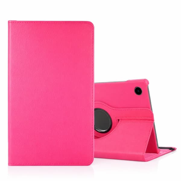 Etui til Samsung Galaxy Tab A9 / Tab A11 - Etui 360° Roterbart - Rosa