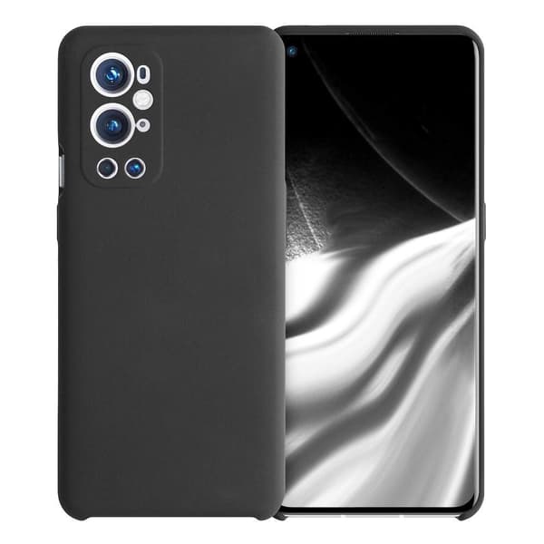 OnePlus 9 Pro - Mat TPU Blødt Cover - Sort