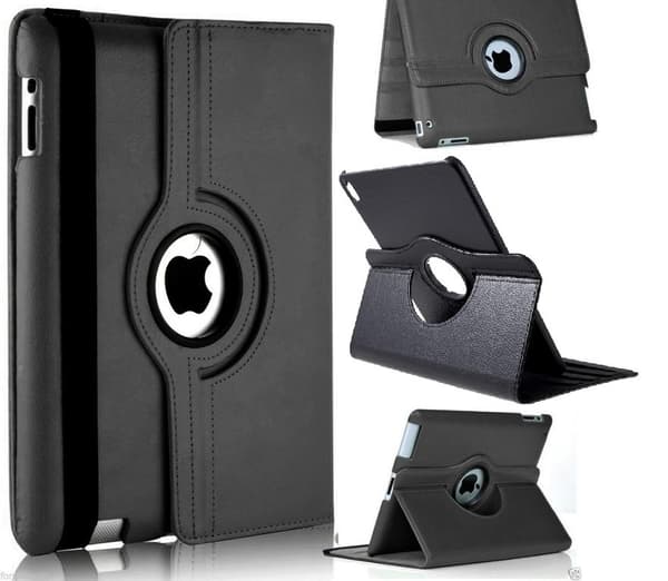 iPad Pro 12.9\" (2018) / 12.9\" (2019) etui Roterbar 360° - Sort