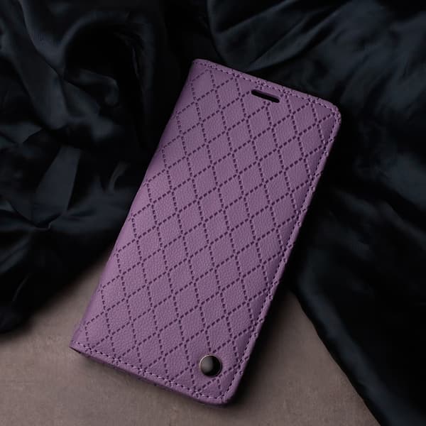 iPhone 16 Pro Max - Smart Caro Mobiililompakko Lila