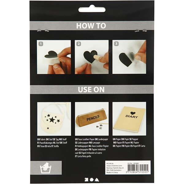 Rub-on Stickers - Bokstäver & Siffror - 17 mm